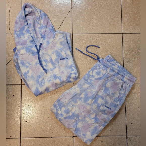 Bench Blue and Purple Tie-Dye Joggers Size XXL - Picture 7 of 8